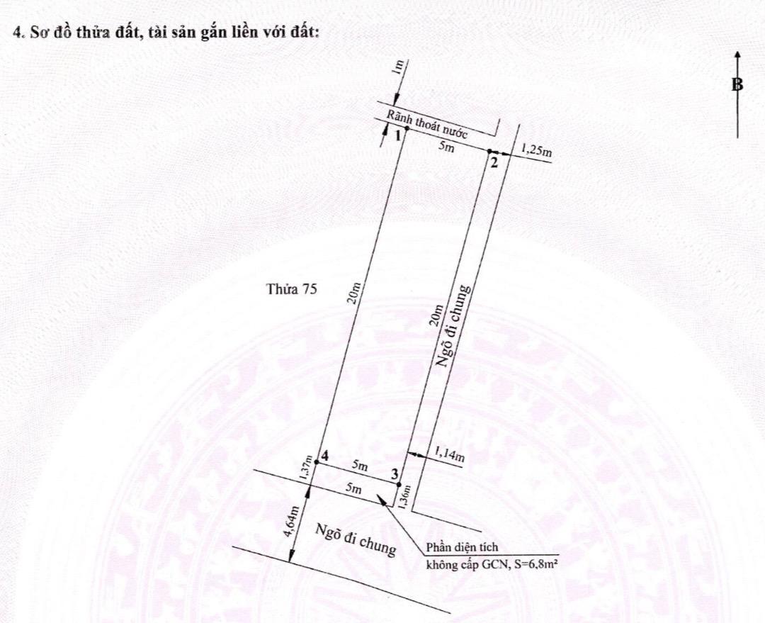 Lô góc 3 mặt thoáng 100m2 tuyến 2 Ngô Gia Tự - ngang 5m - ngõ 4.6m