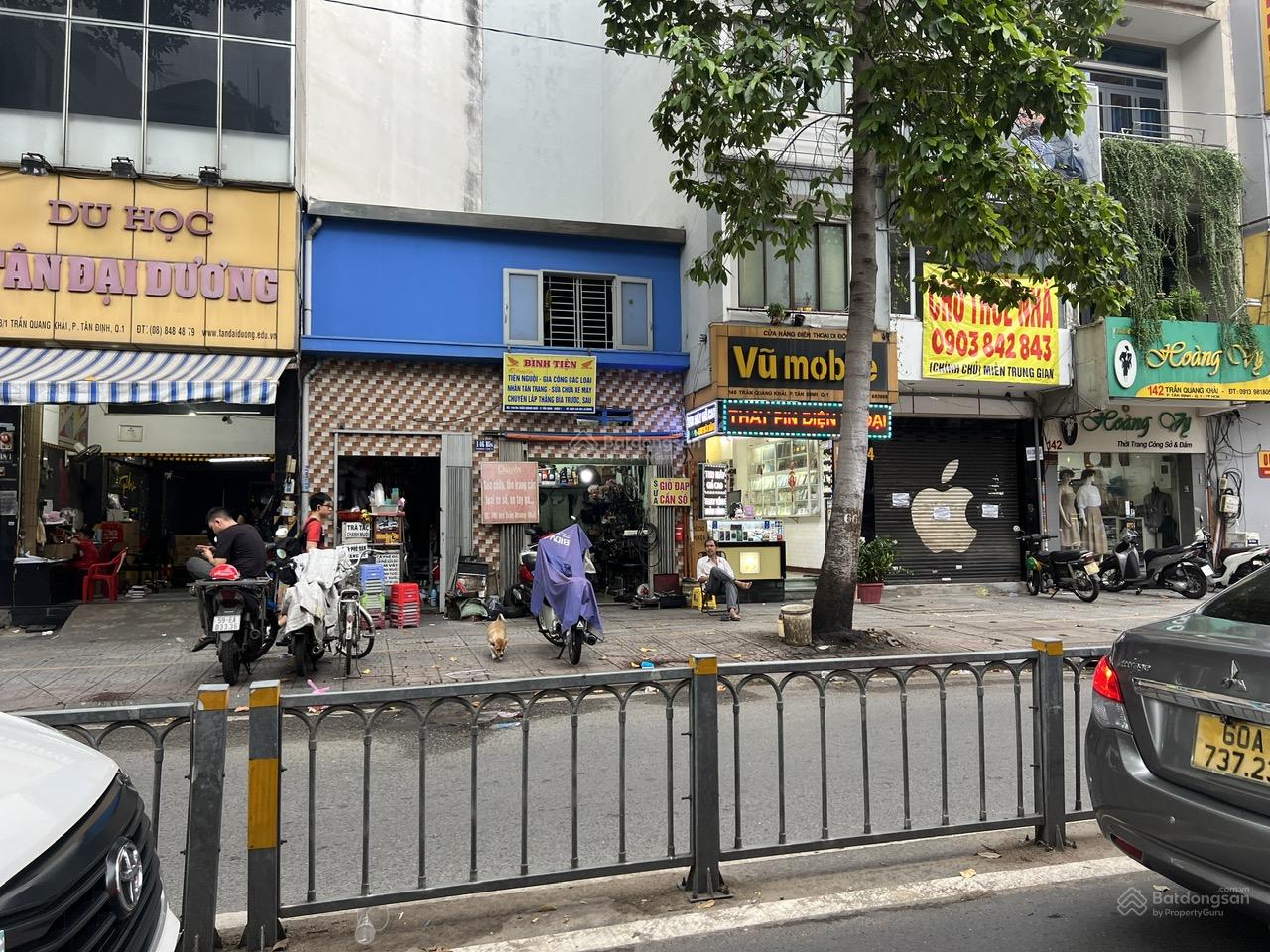 Bán nhà MT 146B Trần Quang Khải, 5.5x4, 1 lầu, gần chợ Tân Định, 11.5 tỷ