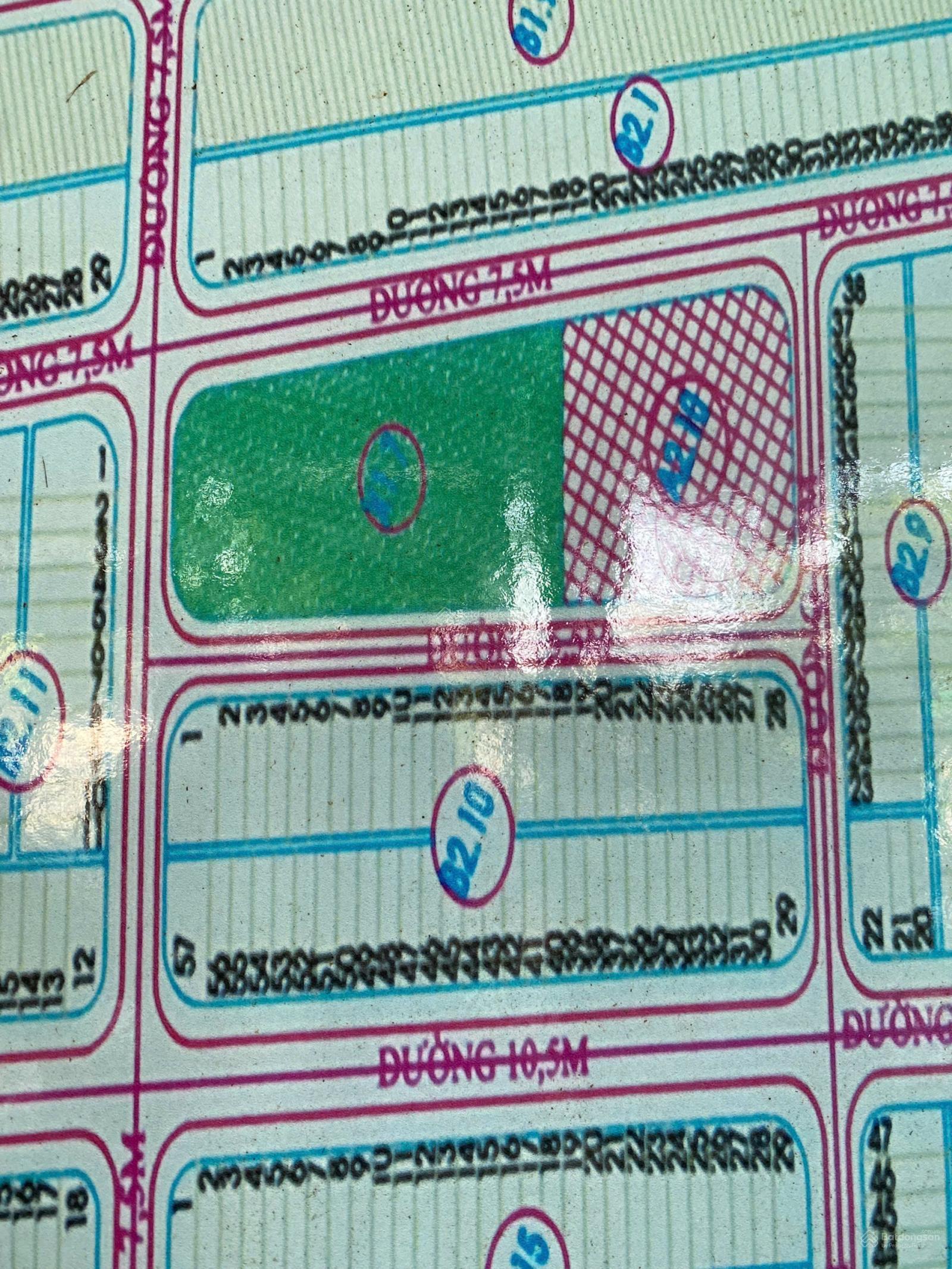 Chính chủ bán lô đất view công viên TĐC Đông Hải