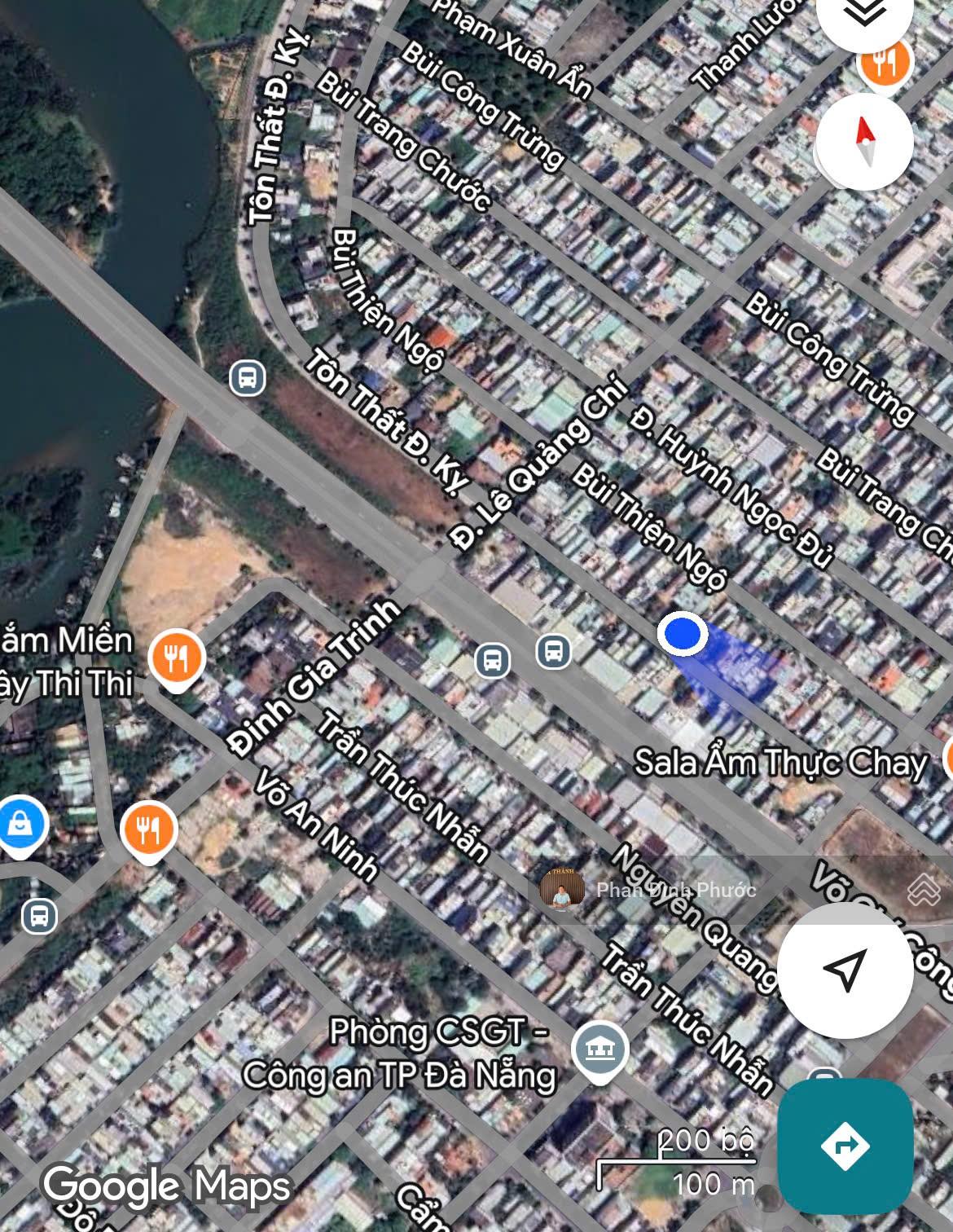 Bán đất đường Tôn Thất Dương Kỵ - hướng Đông Bắc - Hòa Xuân