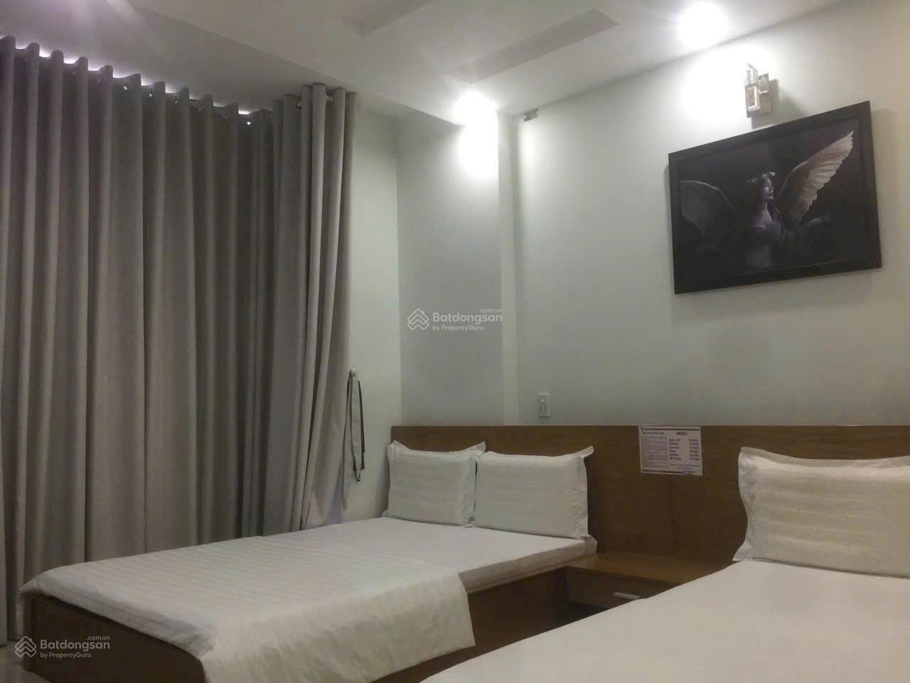 Giảm hẳn 2.5 tỷ, bán nhanh khách sạn 2Mặt tiền Lê Văn Khương, 4x31m, hầm 5 lầu, 18p, HDK 65tr, 17.5