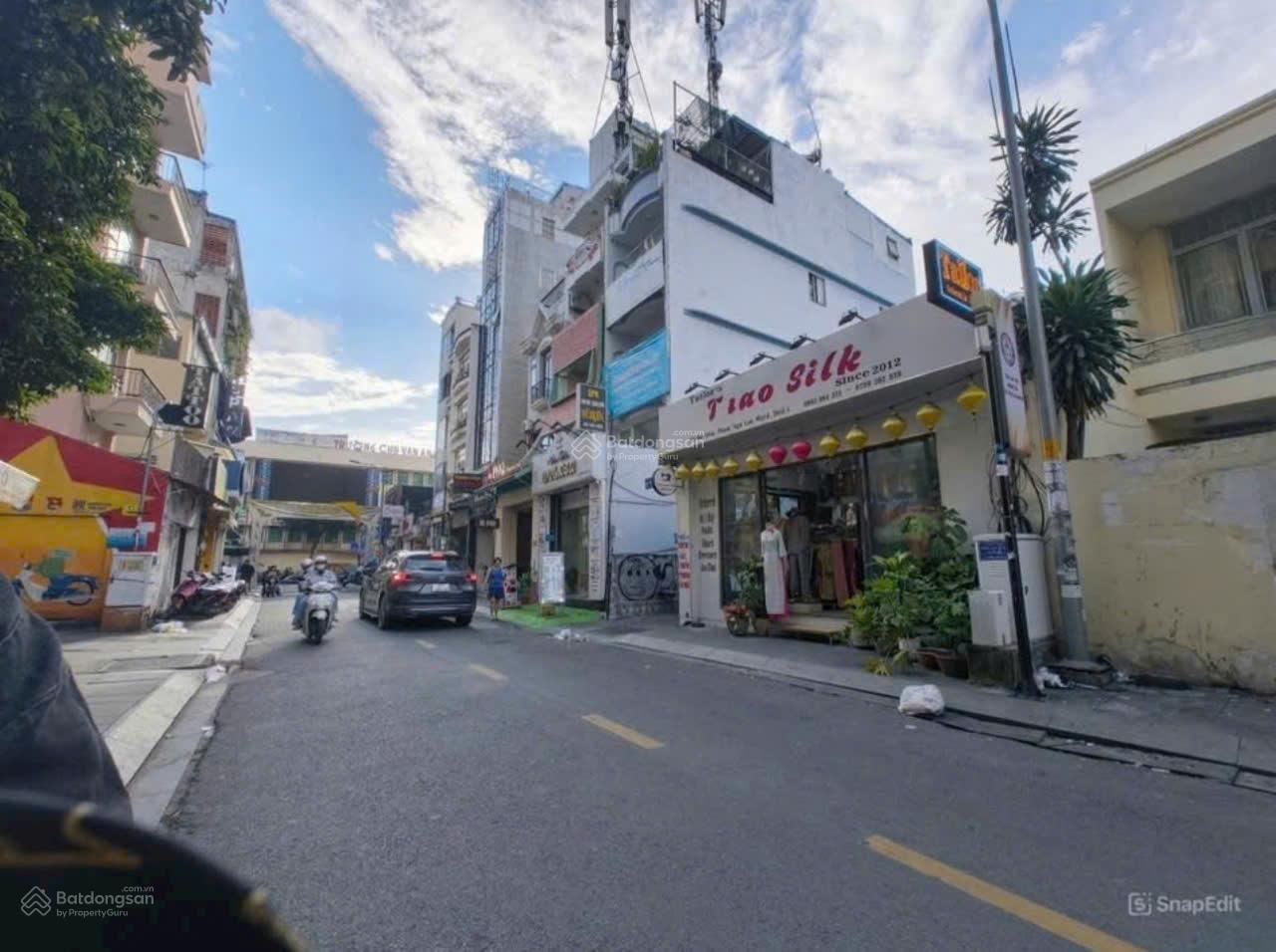 Độc quyền siêu vị trí rẻ đẹp mặt tiền Đường Bùi Viện khu phố Tây Quận 1