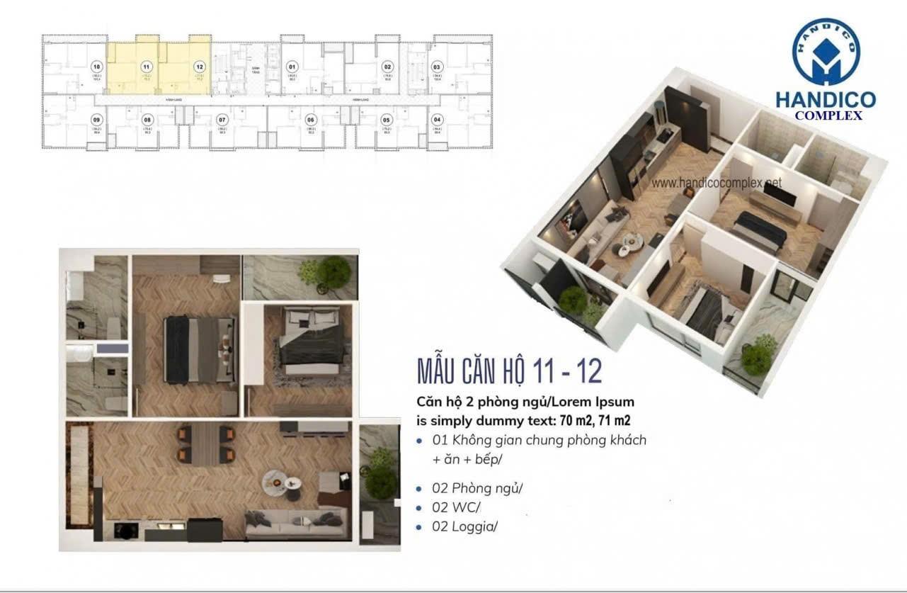 Cần bán gấp trong tháng, Nhận nhà ngay chung cư 33 Lê Văn Lương - Handico Complex giá chỉ 99 tr/m2