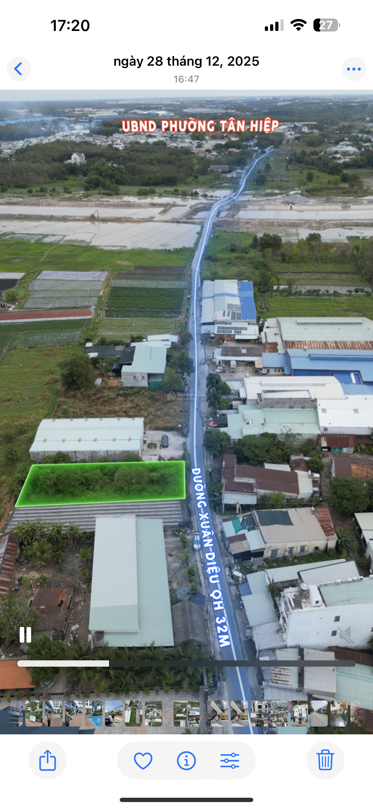 Mặt tiền đường Xuân Diệu Tân Hiệp 20, kinh doanh, kho xưởng, BT 15x40 ~400m2tc, gần thành phố mới