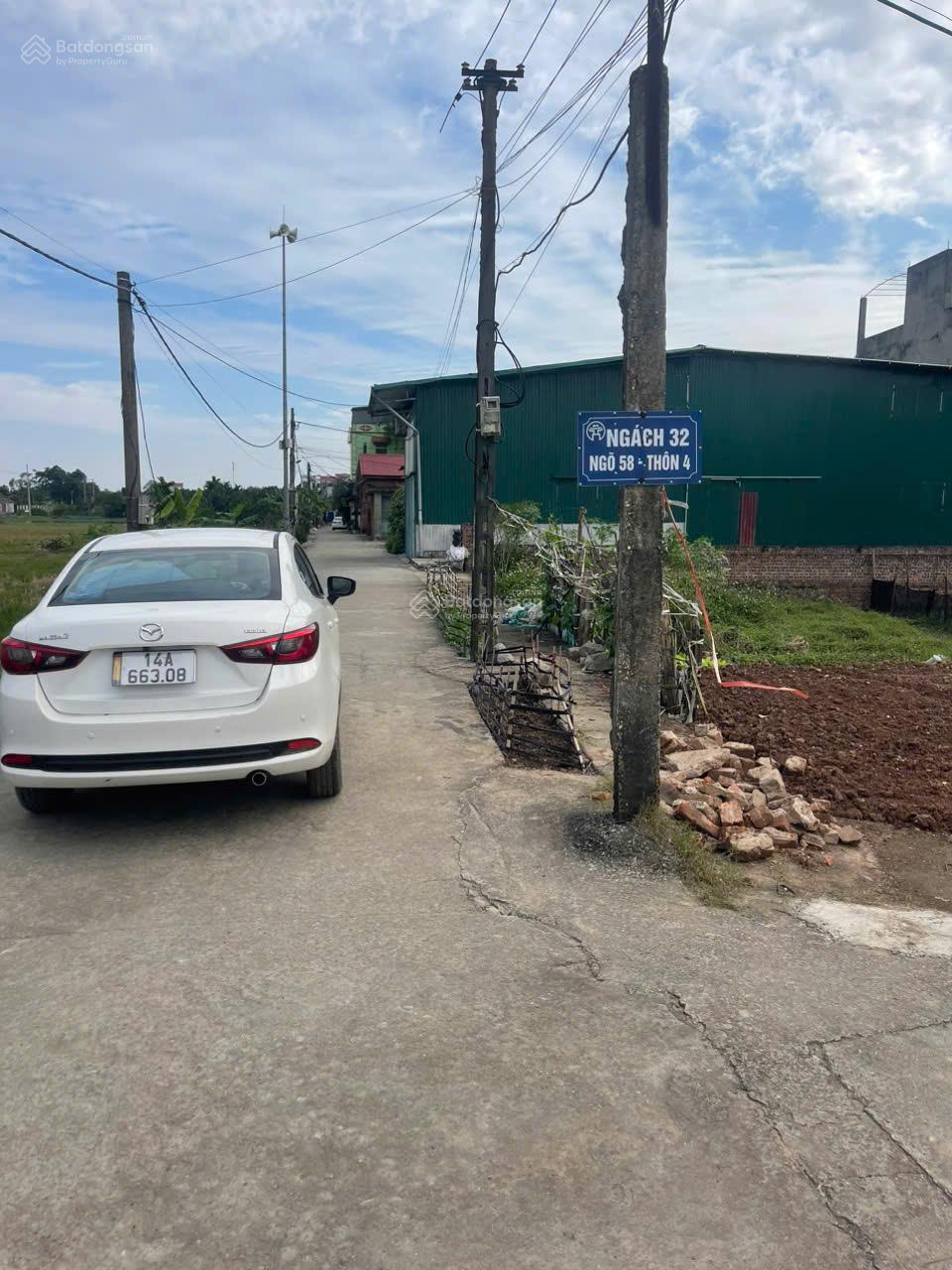 Bán 109,2m2 đất đấu giá X11 xã Ngọc Tảo - Phúc Thọ - Hà Nội