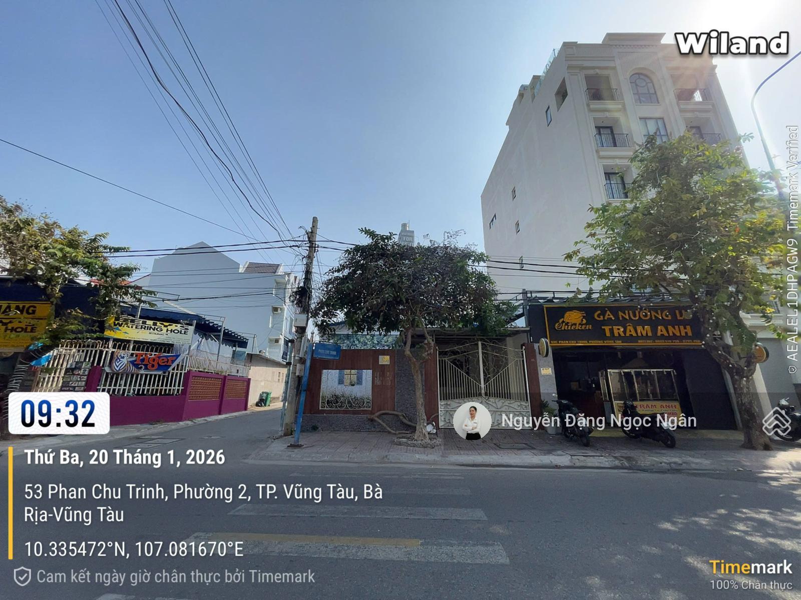 Nhà mặt phố Phan Chu Trinh diện tích lớn 161m2 trung tâm Vũng Tàu giá cực chất