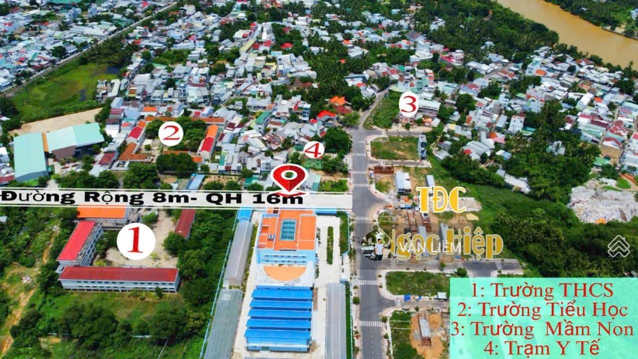Bán đất TĐC Ngọc Hiệp đường 16m sổ sẵn xây tự do - Diện tích: 99m2 ngang 4.5m đường nhựa 16m