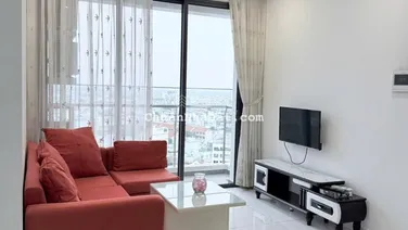 Cần cho thuê căn 2pn dlusso 75m2 tầng cao view sông mát mẽ full nội thất giá 15tr