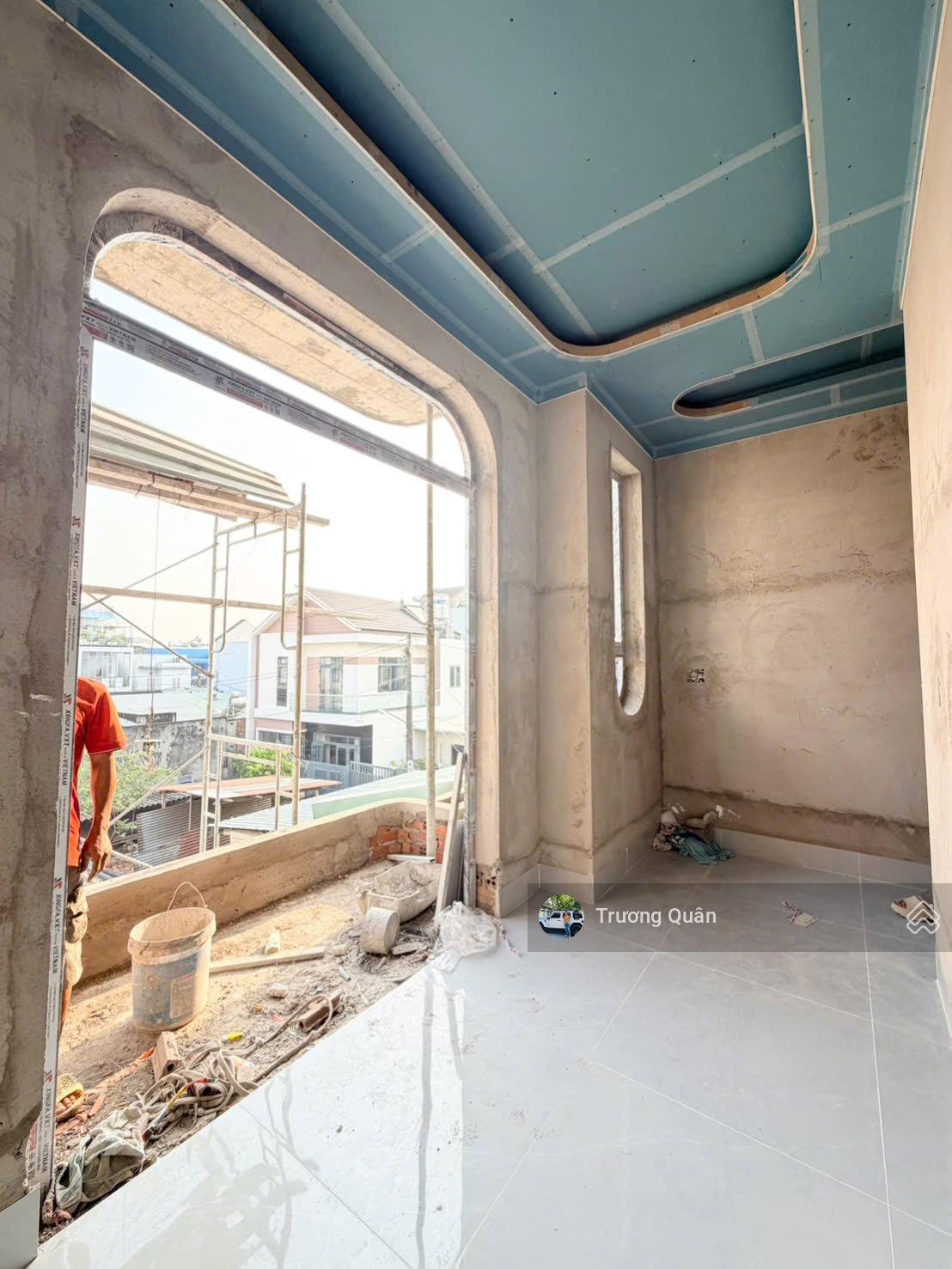 Nhà phố hiện đại 1 trệt 1 lầu - hoàn công - P. Tân Phong - gần giáo xứ Thuận Hoà