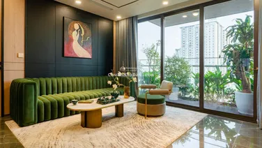 Bán căn góc 122m Yên Hòa Park View (2018 ), sẵn sổ đỏ, có slot ô tô, đầy đủ nội thất 120tr/m có TL
