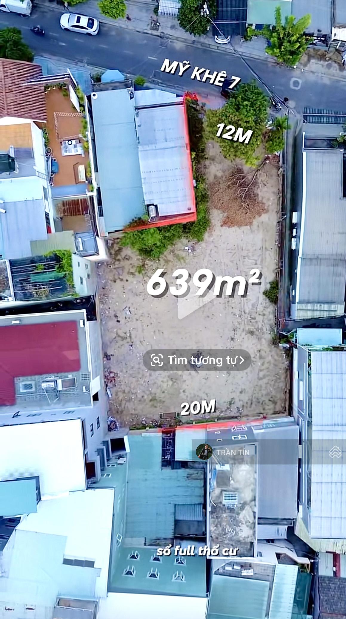 Lô đất mặt tiền đường Mỹ Khê 7, Ngay Trung tâm tài chính Quốc Tế, Cách biển Mỹ Khê 400M