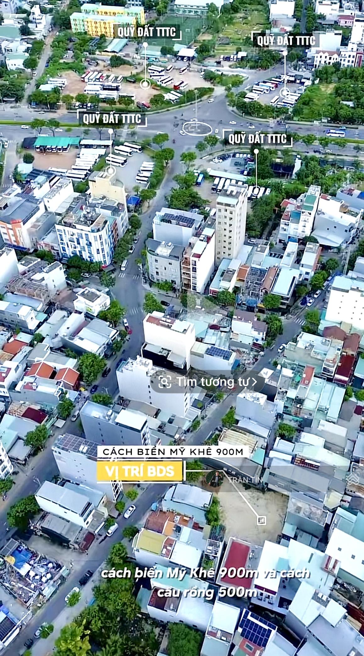 Lô đất mặt tiền đường Mỹ Khê 7, Ngay Trung tâm tài chính Quốc Tế, Cách biển Mỹ Khê 400M