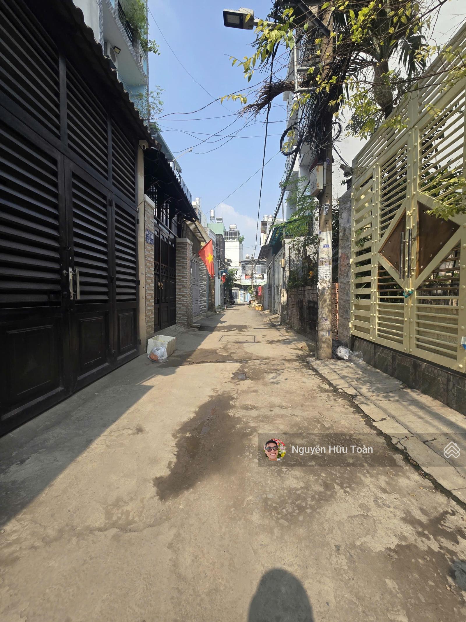 7,19T - 4 Tầng hẻm xe hơi thông 4x19m gần ngã tư Quang Trung - Phạm Văn Chiêu Gò Vấp.