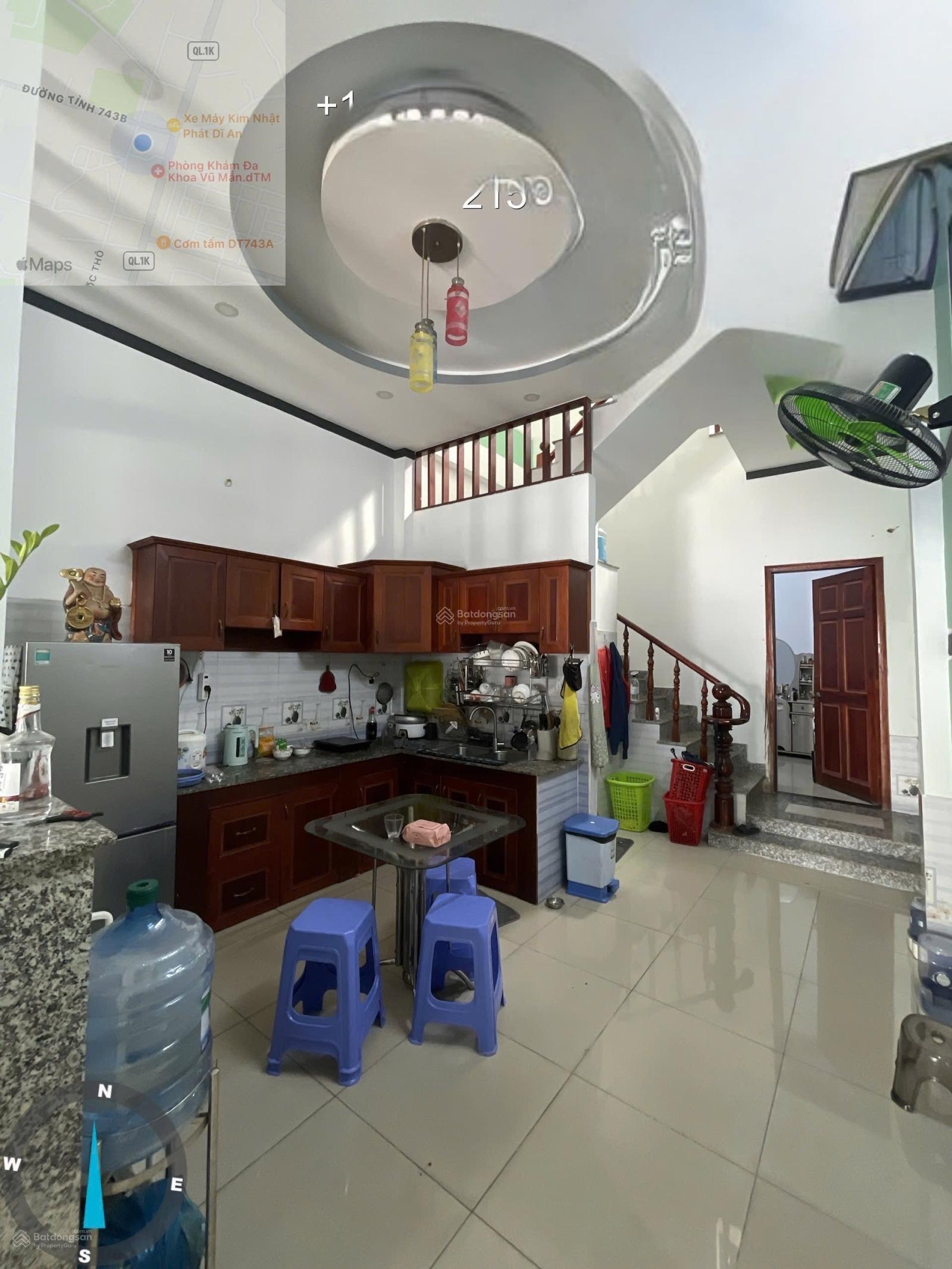 lBán Nhà Lầu Trệt Khu Dân Cư Phường Đông Hòa Dĩ An Trung Tâm TP.HCM 62m2 3PN Giá Tốt