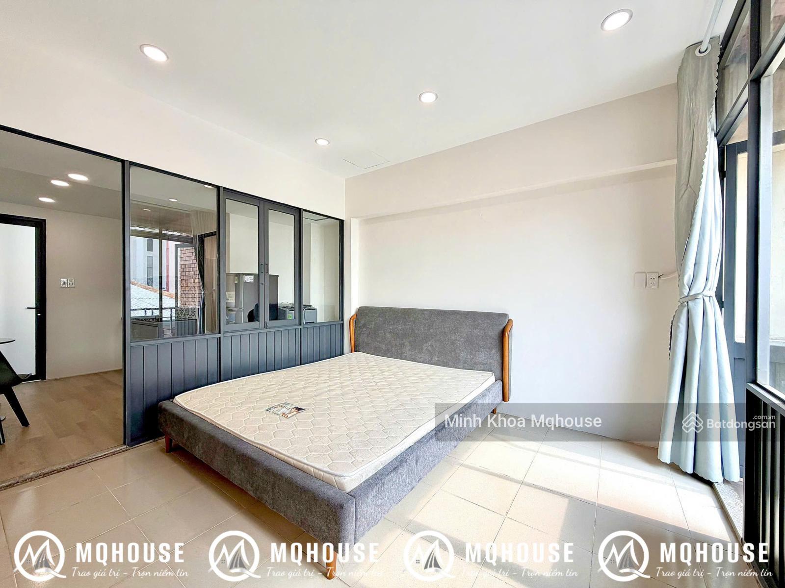 Cho thuê 1PN ban công full nội thất gần ngã tư Bảy Hiền, CV Hoàng Văn Thụ