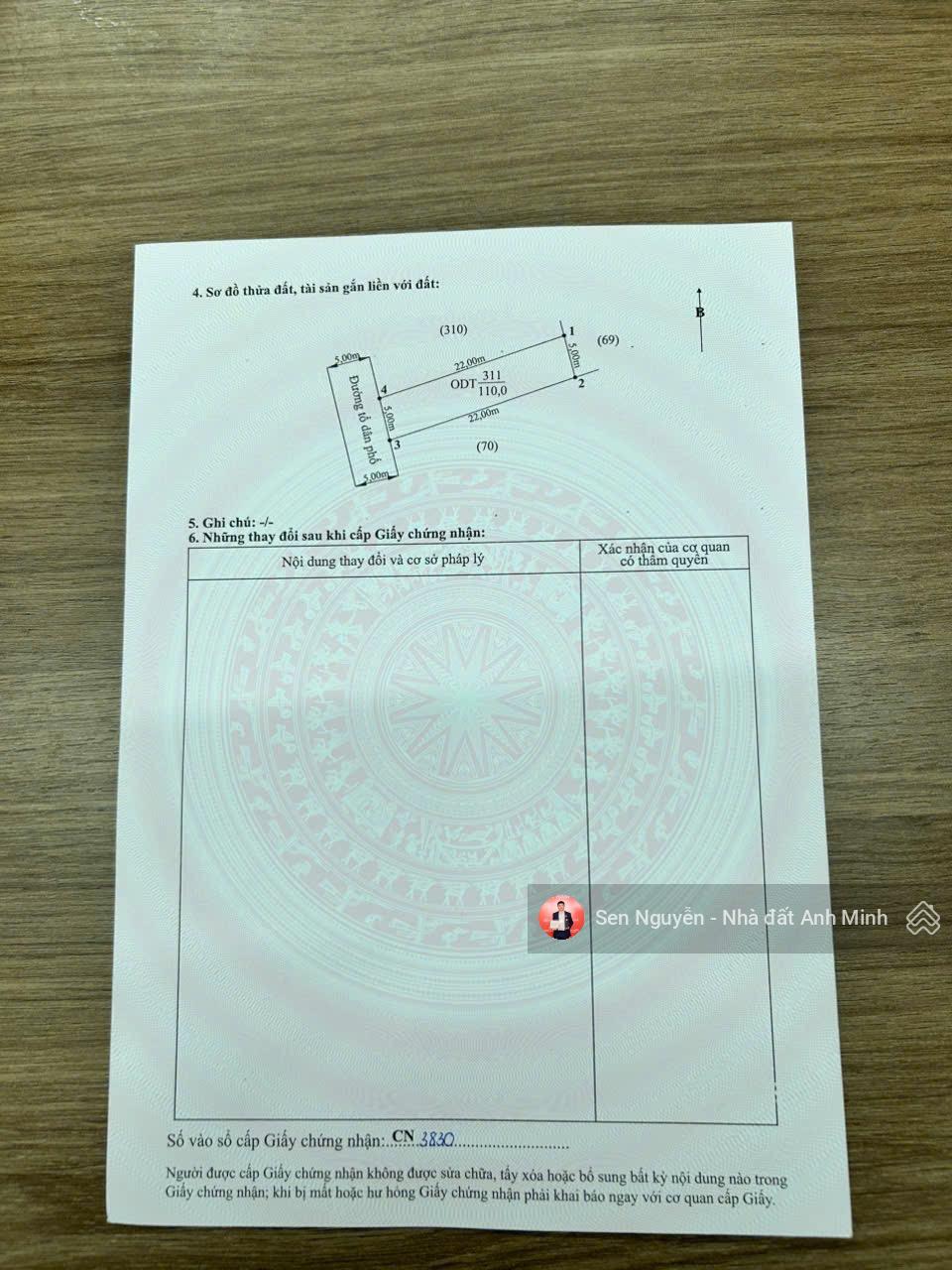 Bán lô F0 Hòa Nghĩa - mặt đường nhựa thông