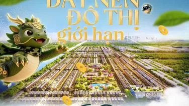 BÁN ĐẤT NỀN KDC DRAGON EDEN SHR CÔNG CHỨNG NGAY THANH TOÁN 500TR/SỞ HỮU NGAY LÔ ĐẤT MẶT TIỀN 60M