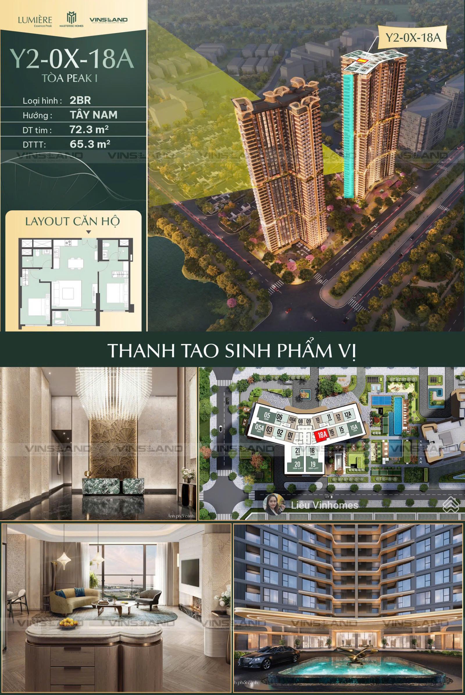 Độc quyền 2N2WC 72m2 tầng đẹp view hồ thiên nga tòa VIP nhất Vin Cổ Loa, bàn giao 6*, 0936 047 ***