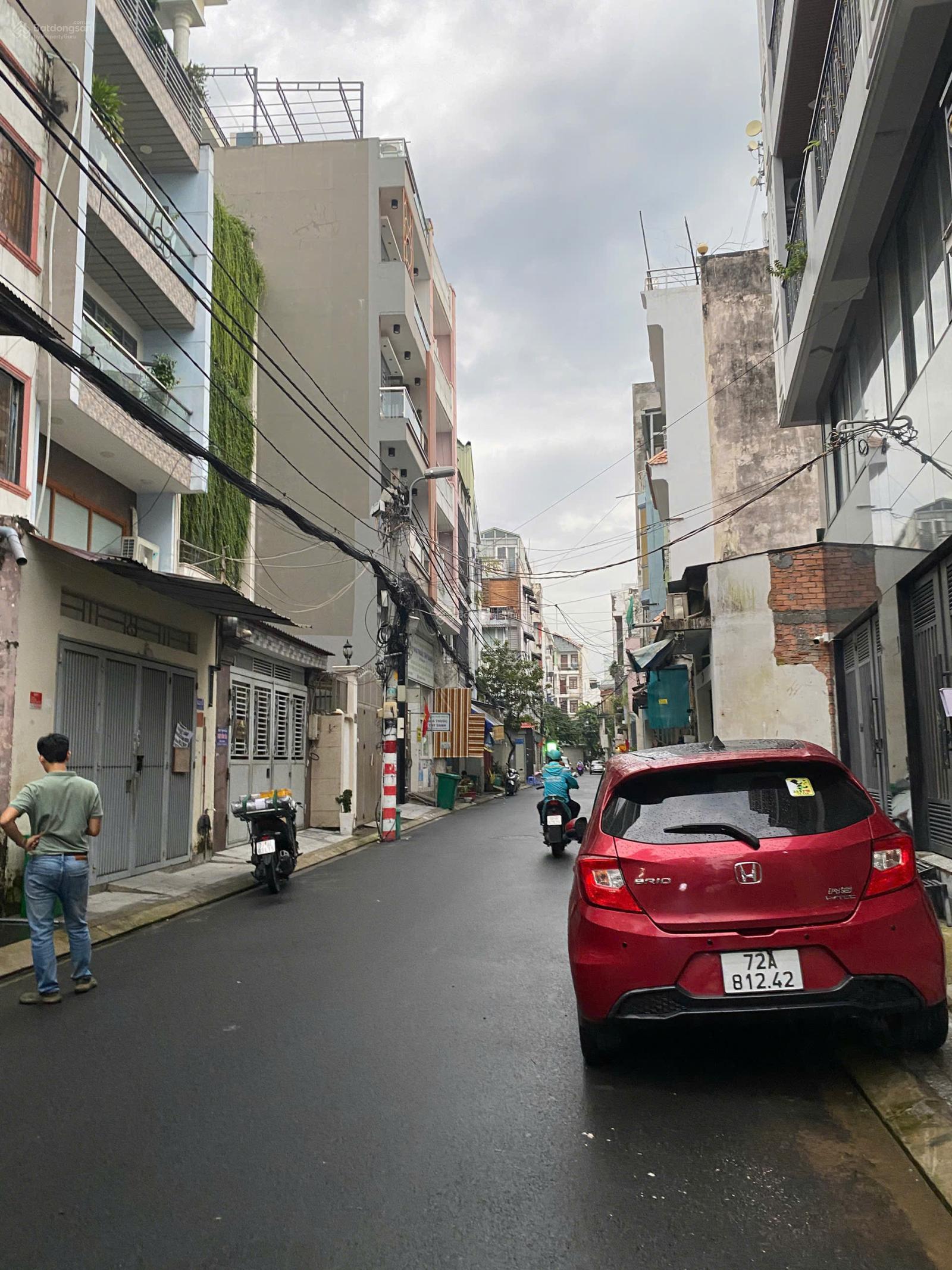 Hẻm xe hơi đẹp , Ni Sư Huỳnh Liên, Bàu Cát , Tân Bình - 68m² (4 x 17m) - Giá chỉ: 7.6 tỷ TL