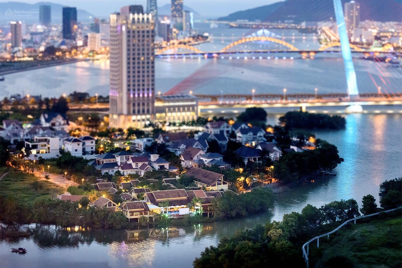 LÔ GÓC! BÁN ĐẤT BIỆT THỰ 2 MẶT TIỀN 379M2  79,99 TỶ - MT ĐẢO XANH 3 - Q. HẢI CHÂU