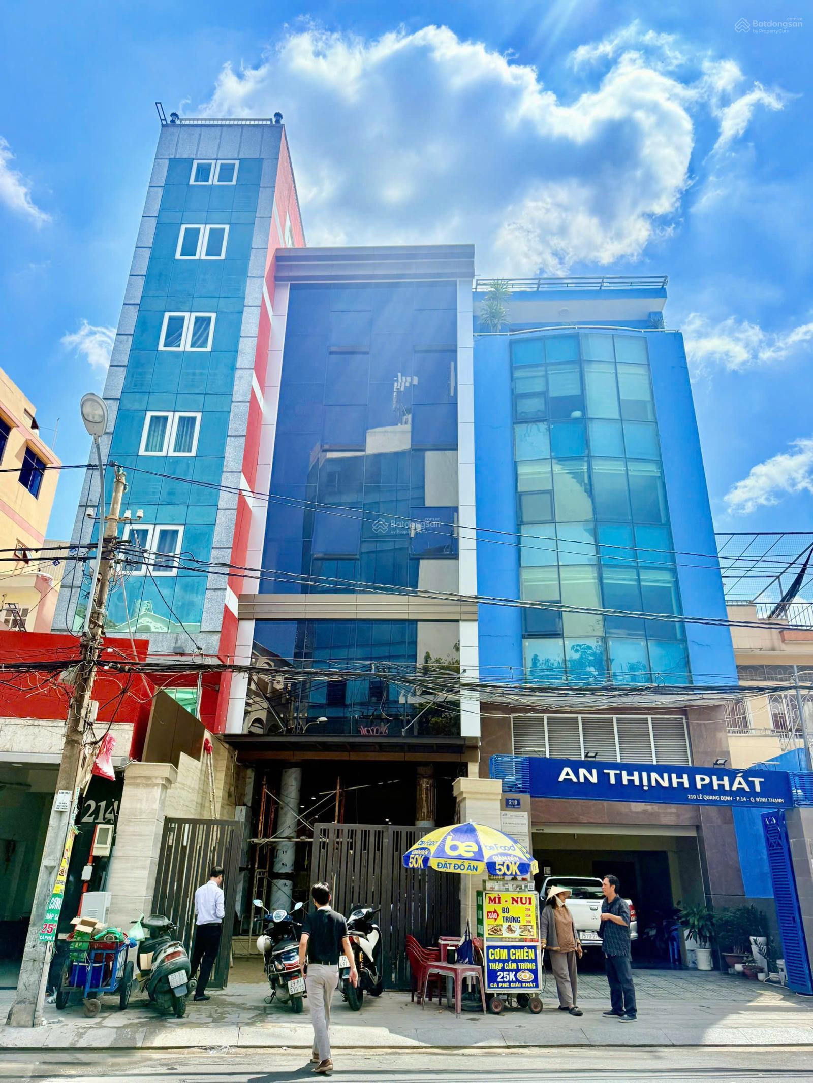 Khan Hiếm! Mặt Tiền Lê Quang Định - DT: 8x44m NH - 7 Tầng - HĐT: 320tr/th - Giá bán: 75 tỷ TL