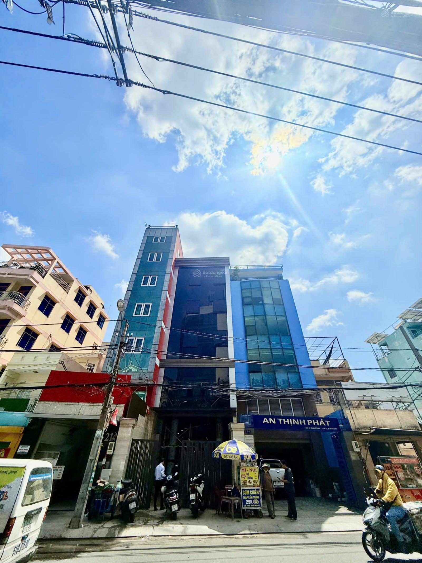 Khan Hiếm! Mặt Tiền Lê Quang Định - DT: 8x44m NH - 7 Tầng - HĐT: 320tr/th - Giá bán: 75 tỷ TL