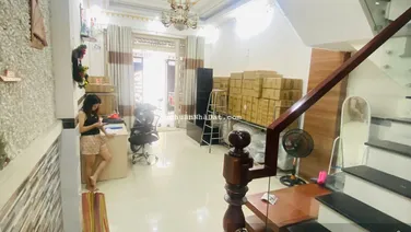 BÁN NHÀ BÌNH TÂN LK 4-5 - 4 TẦNG HXH 63M(4.214) 4PN 5WC - 6T TL