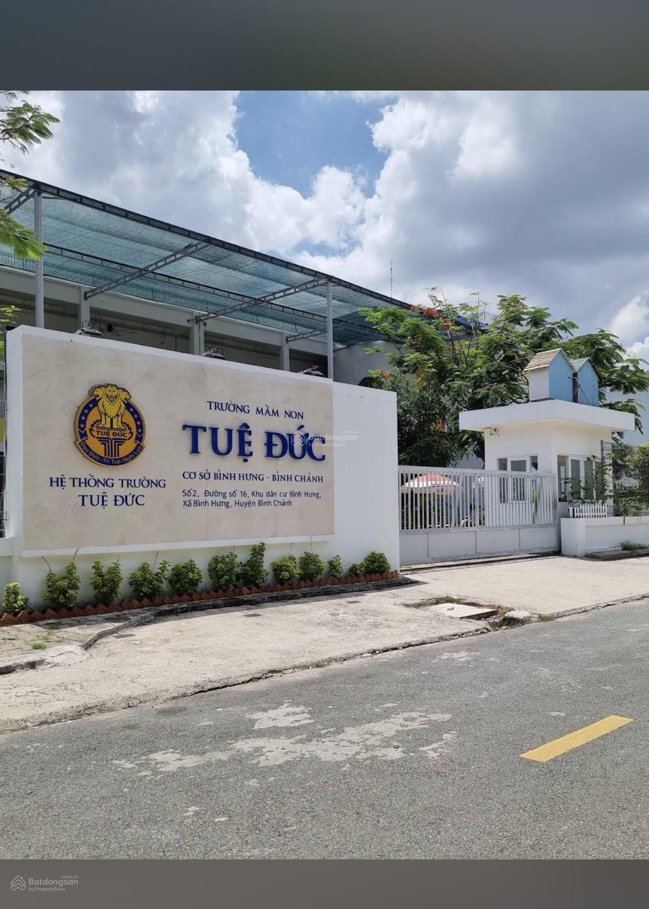 BÁN LÔ ĐẤT 2 MẶT TIỀN KDC BÌNH HƯNG, VỊ TRÍ CỰC ĐẸP, NGAY TRƯỜNG PATHWAY SCHOOL | 88m | SỔ ĐỎ |