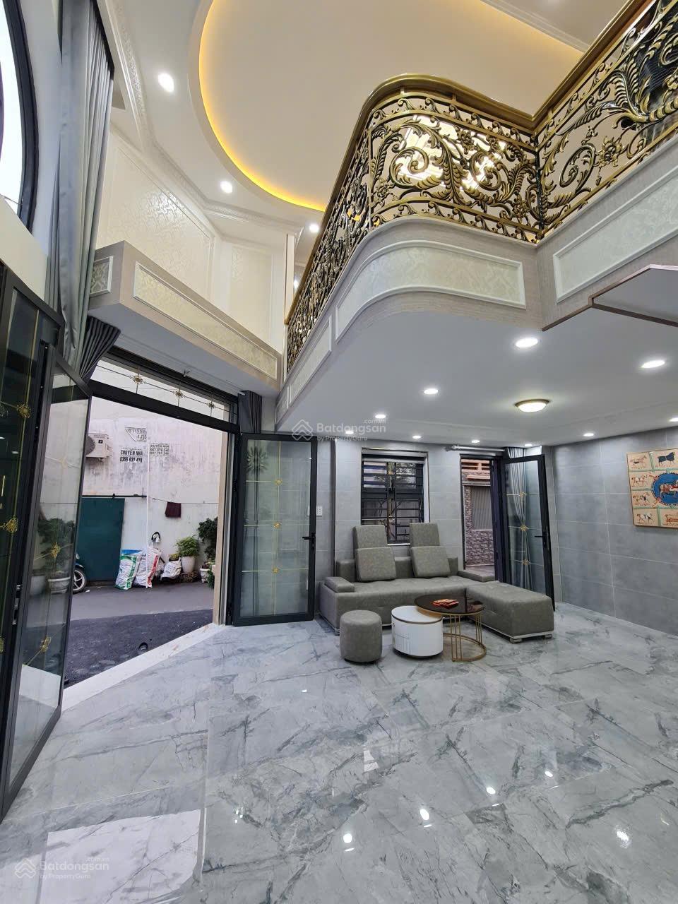 Bán biệt thự MiNi Quang Trung DT:7 x 7,6 1 lững 3 lầu 4pn Thang máy, giá : 7,7 tỷ TL