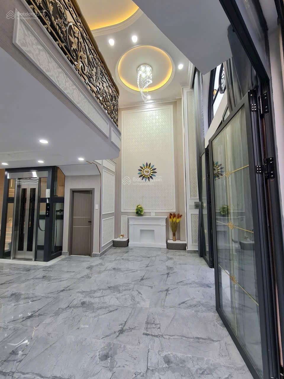 Bán biệt thự MiNi Quang Trung DT:7 x 7,6 1 lững 3 lầu 4pn Thang máy, giá : 7,7 tỷ TL