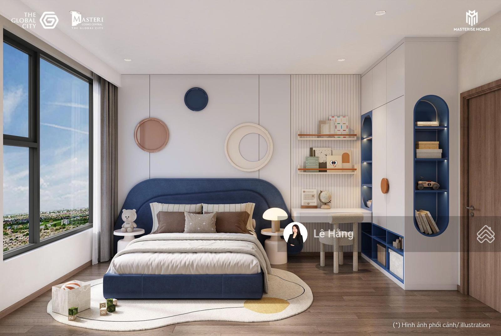 2PN Masteri Cosmo Central view nhạc nước giá siêu tốt