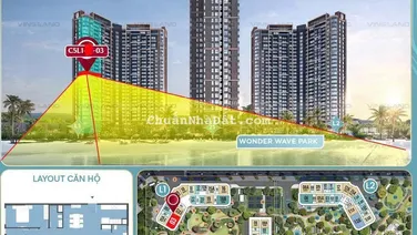 Căn hộ hoa hậu 4 phòng ngủ kính cong Masteri Grand Coast tuyệt tác sống đỉnh cao tại Ocean City