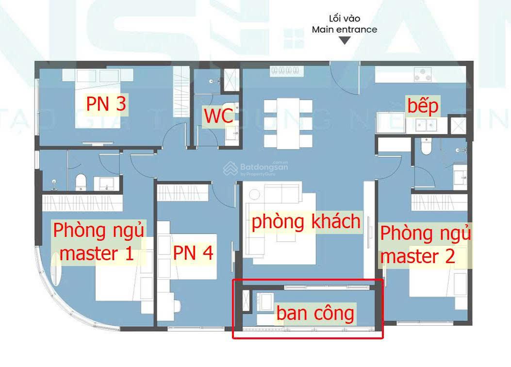 Căn hộ hoa hậu 4 phòng ngủ kính cong Masteri Grand Coast tuyệt tác sống đỉnh cao tại Ocean City