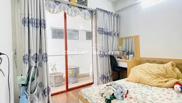 102! Mặt phố Đình Quán, kinh doanh đỉnh, ô tô tải đỗ cửa, 45m2*5T*6 ngủ, dân xây, ở ngay, sổ đẹp