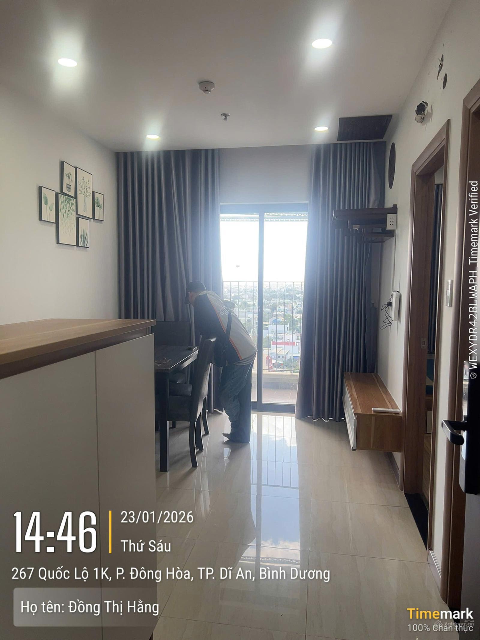 Độc quyền căn hộ chung cư Bcons Plaza căn góc, full nội thất, 2PN, 1WC