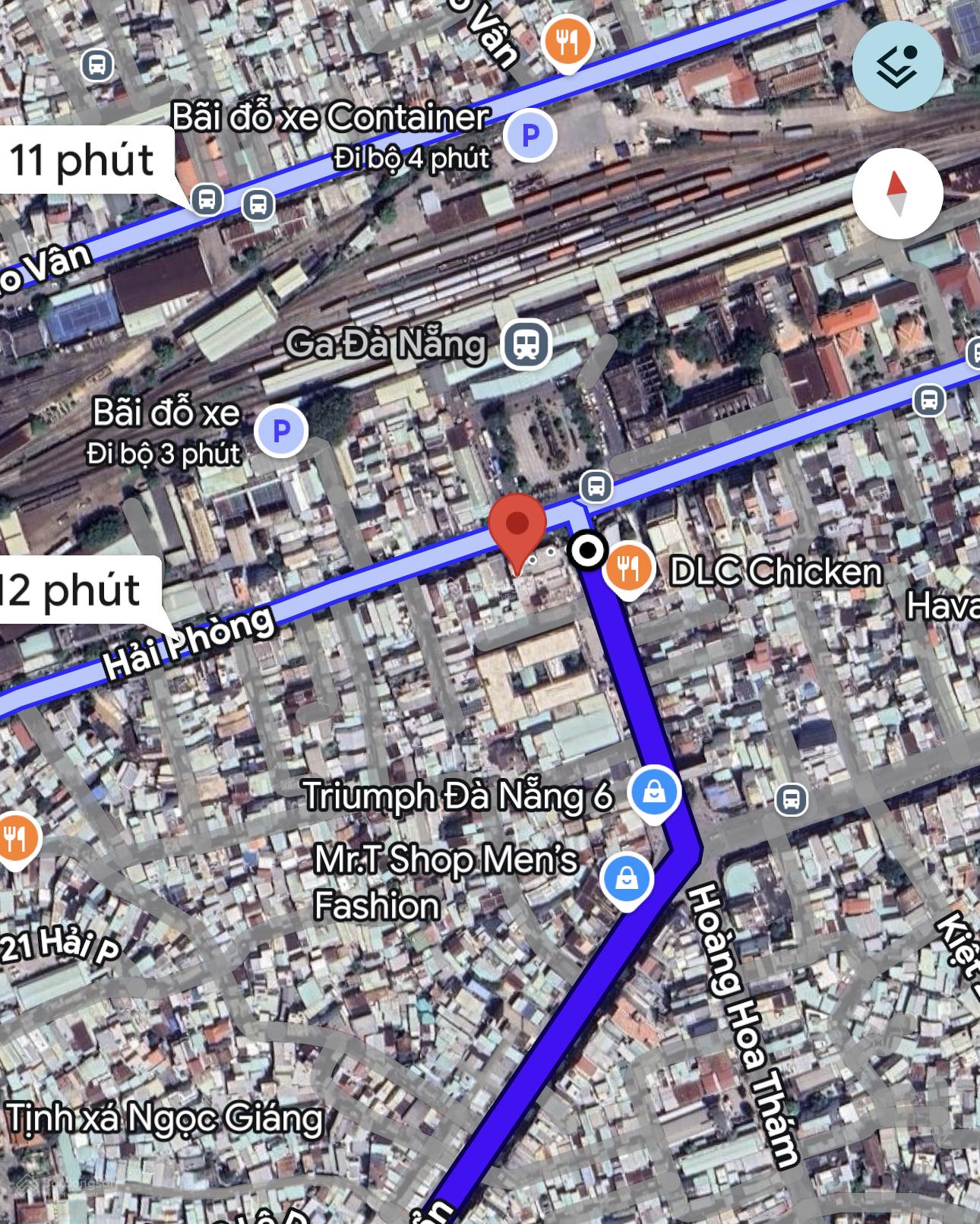 Đất 3 mặt tiền Điện Biên Phủ + Huỳnh Ngọc Huệ vs Cù Chính lan vs Cù Chính Lan, đối diện cây xăng