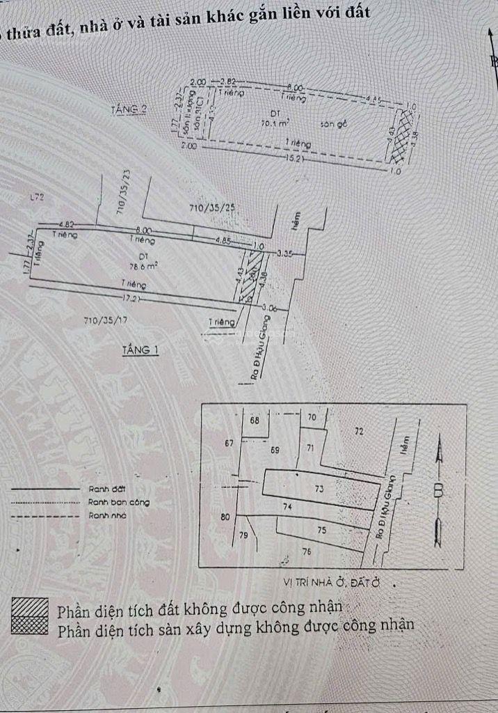 79M ĐẤT ĐẸP HẺM XE HƠI GẦN MT HẬU GIANG NHÀ CŨ TIỆN XÂY MỚI PHÁP LÝ CHUẨN, HOÀN CÔNG ĐỦ