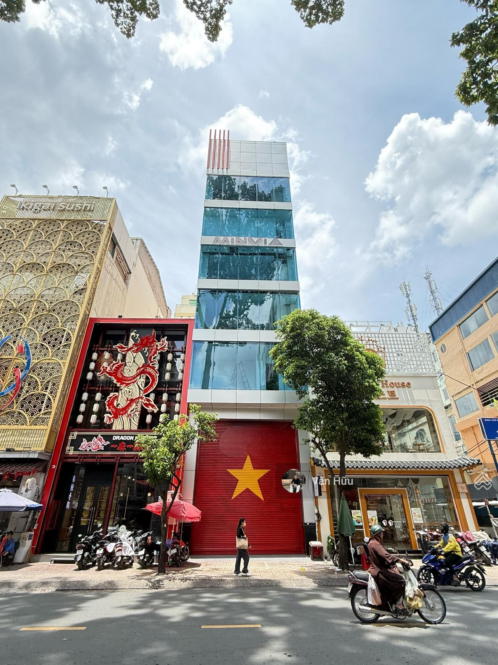 Tòa nhà mặt tiền Cao Thắng, Quận 3 - DT: 6x20m - hầm 8 tầng - HĐT: 300 triệu - giá: 55 tỷ