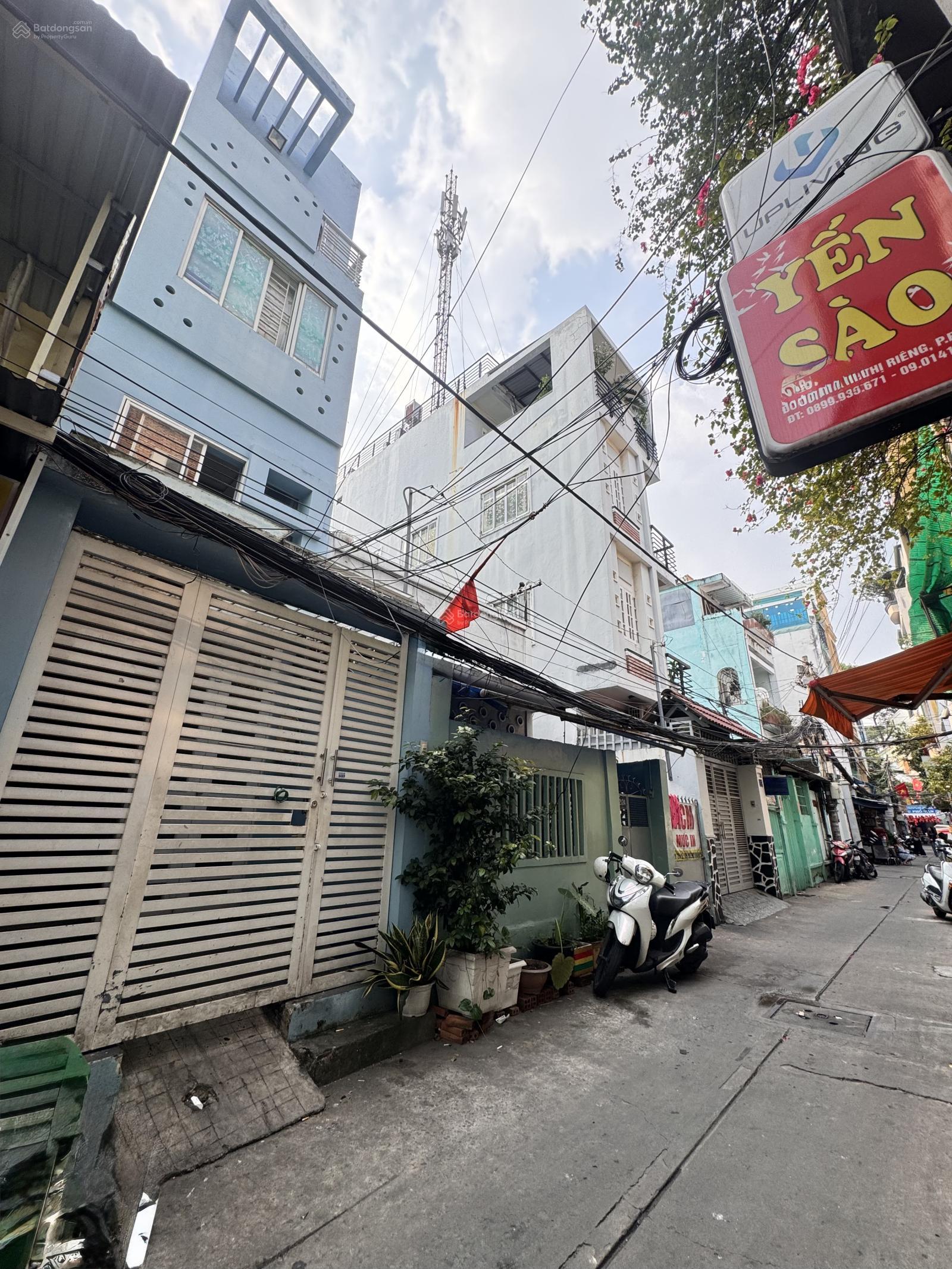 Bán nhà 4 tầng hxh 1 trục thẳng đ.Lê Thị Riêng, Q1- dt 76m2 sh vuông đẹp- sẵn dòng tiền đều- vip