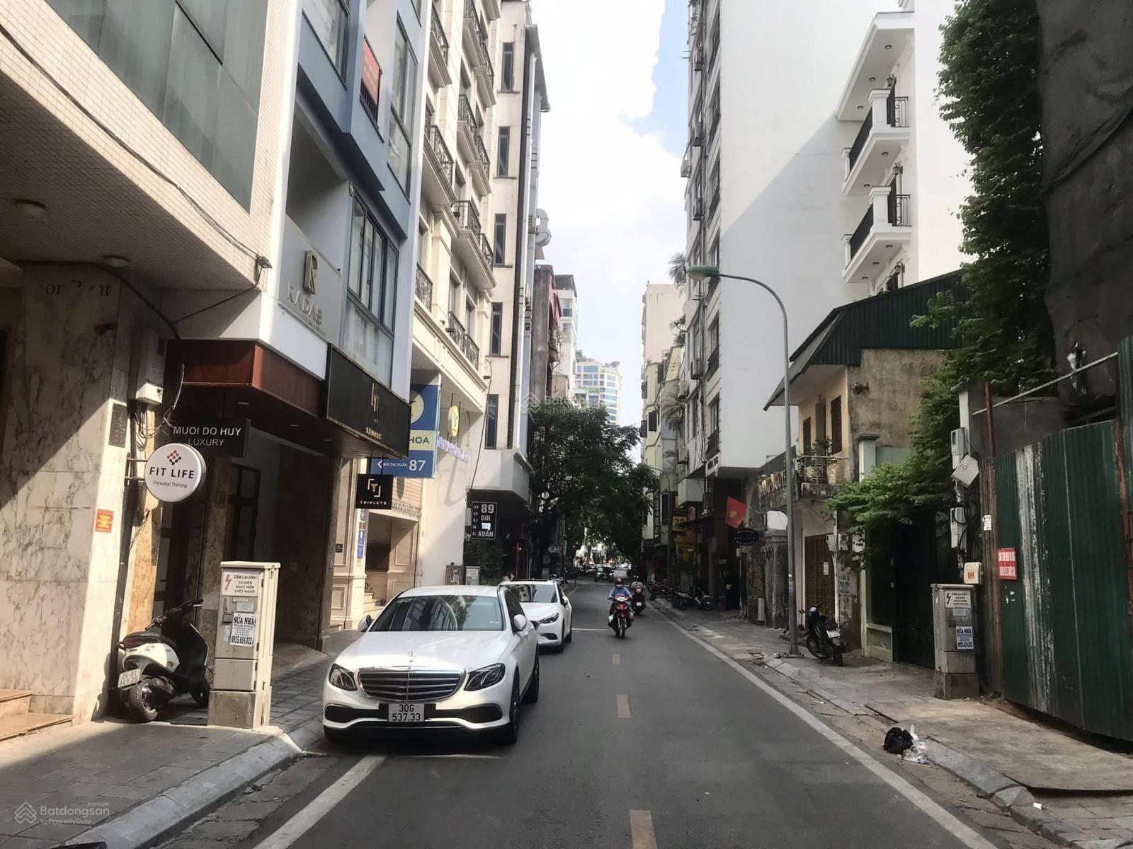 Bán nhà mặt phố Bùi Thị Xuân, DT 78m2 x 7 tầng thang máy, 46 tỷ đồng