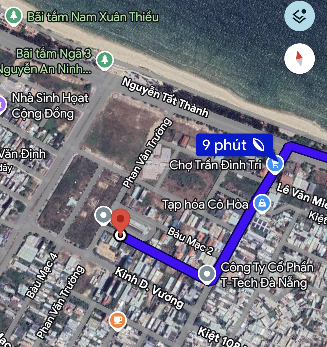 Đất biệt thự đường 5m5 Bàu Mạc 3 , giá đầu tư - Diện tích 150m2 ngang 7m5
- Hướng đông bắc