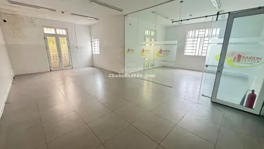 Cho thuê nhà mặt tiền Điện Biên Phủ quận Bình Thạnh DT 4,5x30m hầm 6 lầu thang máy. Giá 105tr/tháng