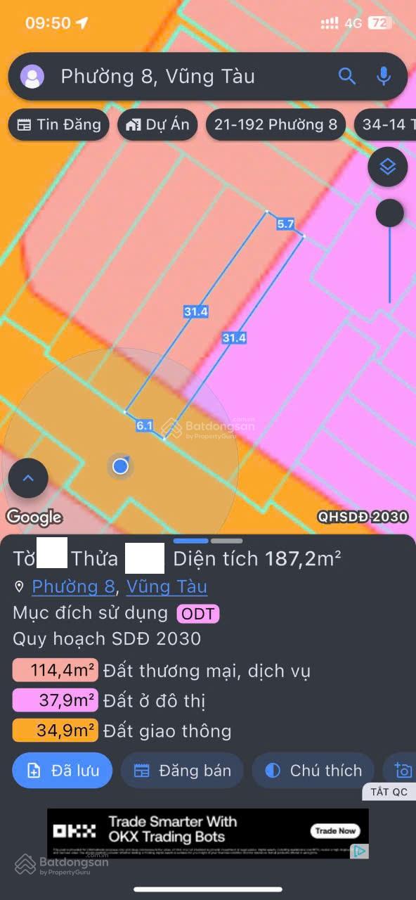 Bán dãy phòng trọ mặt tiền Lê Phụng Hiểu, Vũng Tàu thổ cư 100% dòng tiền sẵn, giá tốt chỉ 13.5 tỷ