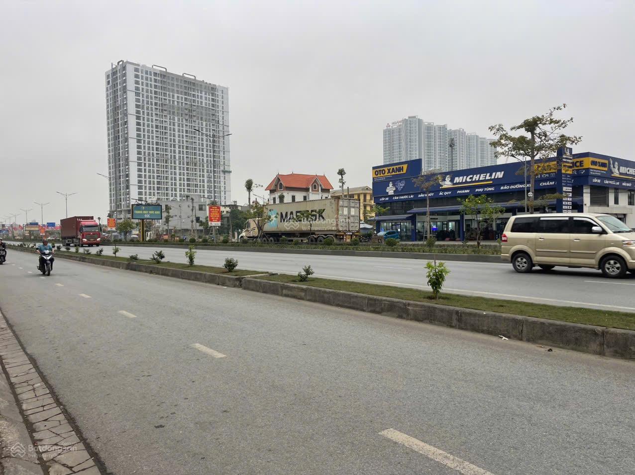 250.5m2 đất mặt đường Bùi Viện đối diện Waterfront - ngang 15m - Đông Nam