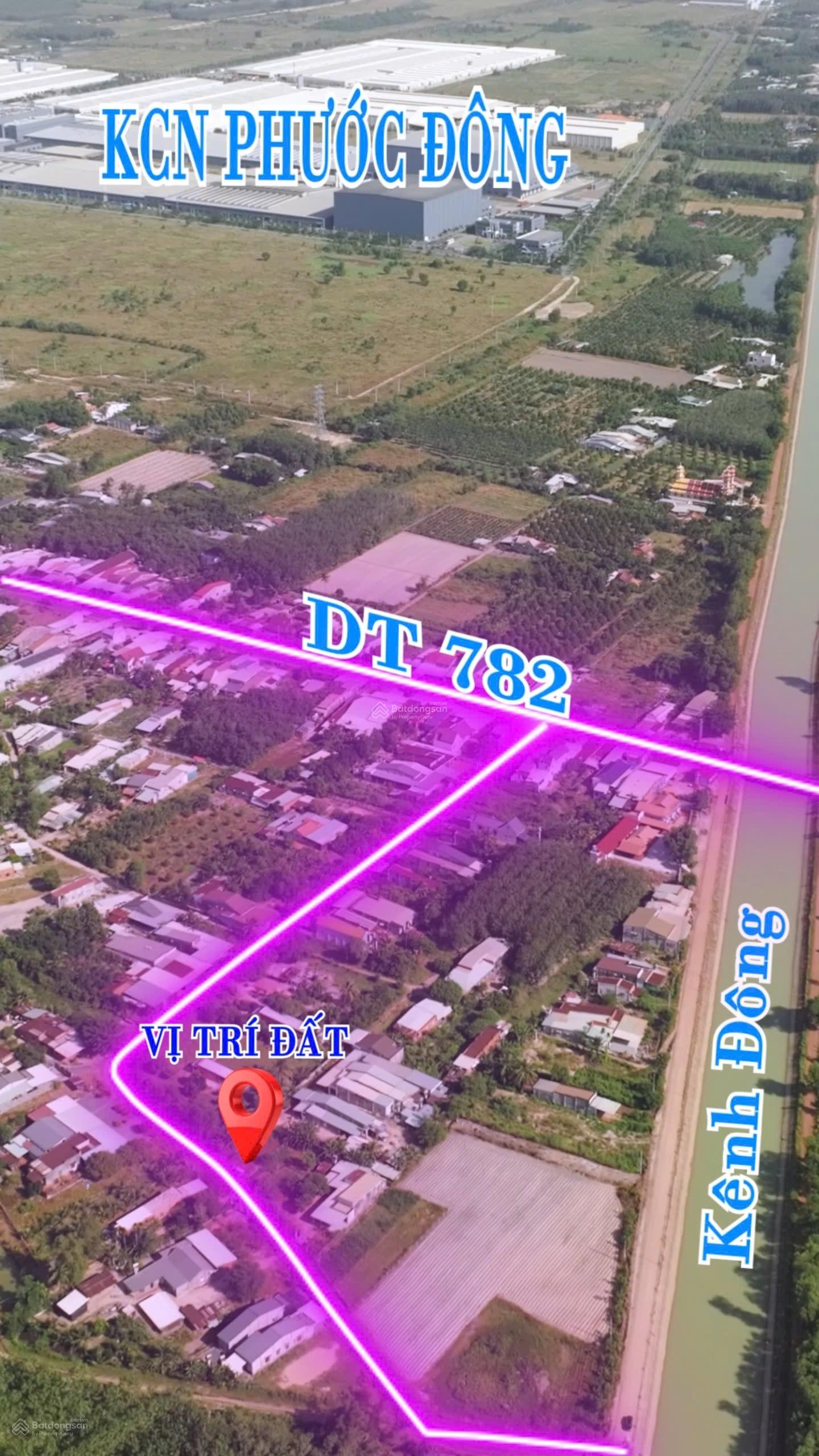 Lô góc hai mặt tiền đối diện khu công nghiệp Phước Đông Gò Dầu, Tây Ninh