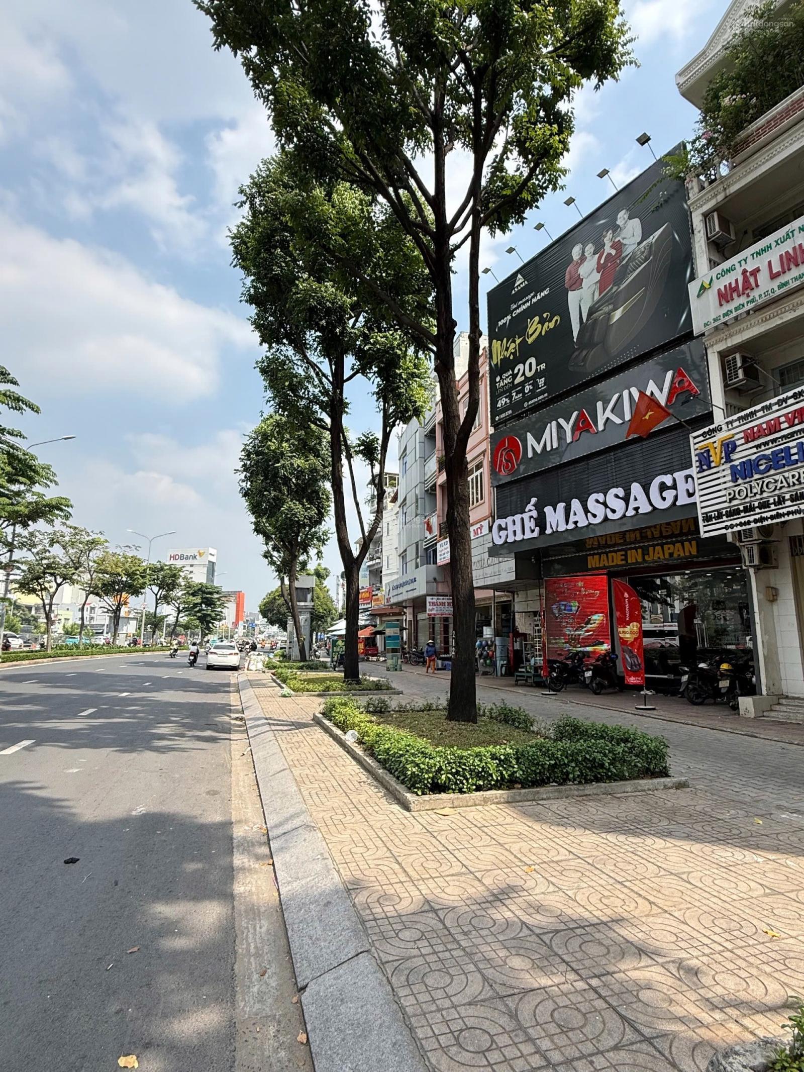 Siêu vị trí giá tốt! Chủ cần bán nhà mặt tiền đường Điện Biên Phủ P17 Bình Thạnh. DT: 6,8x19m 32 tỷ