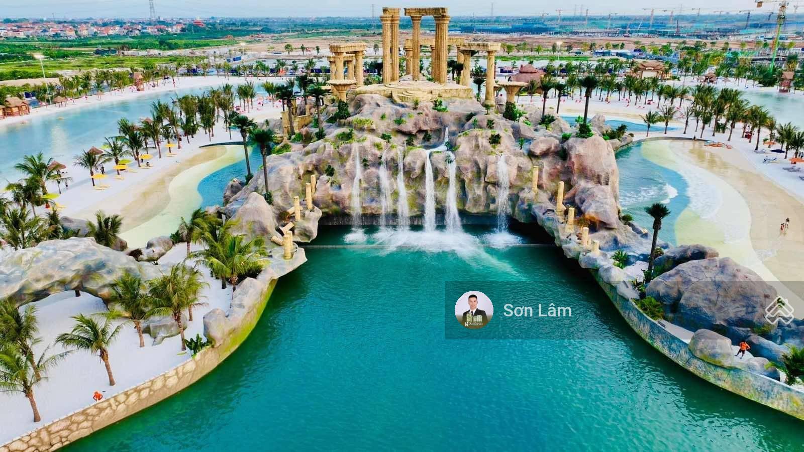 Bán căn 3 pngủ góc - Tầng trung - View bể bơi + biển hồ tạo sóng - Tòa Z1 dự án Masteri Grand Coast