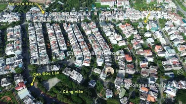 Khan Hiếm ! Biệt thự siêu đẹp - Sát CV Cao Đức Lân - 10x21m - 3 Tầng - HĐT: 75tr - giá 51,8 tỷ