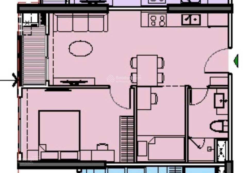 Bán căn 1PN + 1 48m2 giá 3,5 tỷ tầng trung view thoáng - toà Paris cao cấp