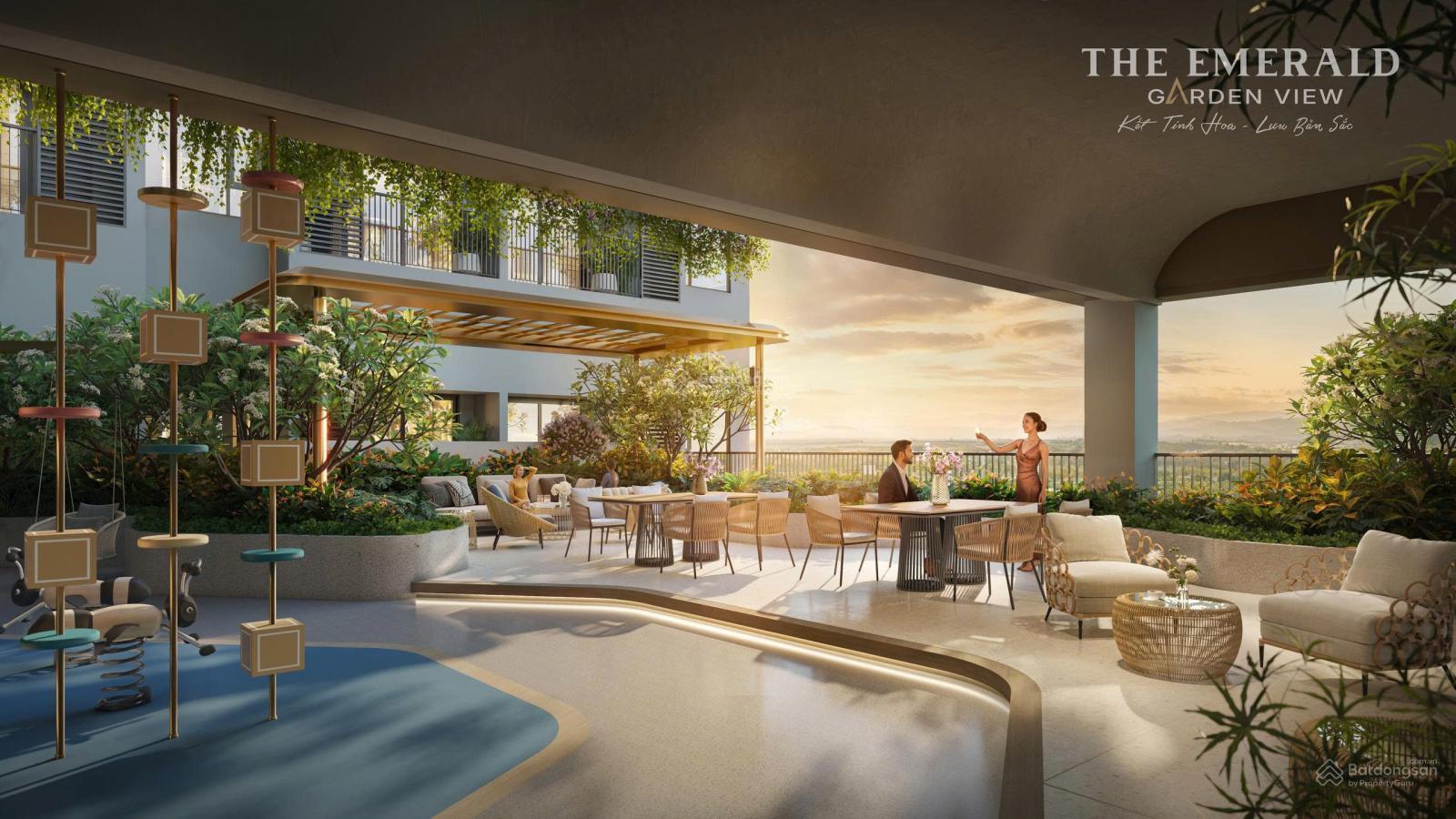 The Emerald Garden View, lựa chọn căn trực tiếp từ giỏ hàng của CĐT, Giá chỉ từ 34tr/m2. 1 - 3PN